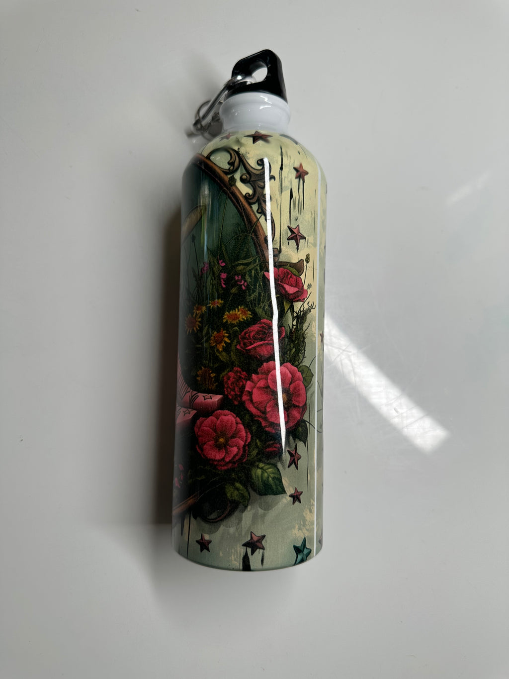Cowgirl Boots & Roses Sublimation Water Bottle 700ml