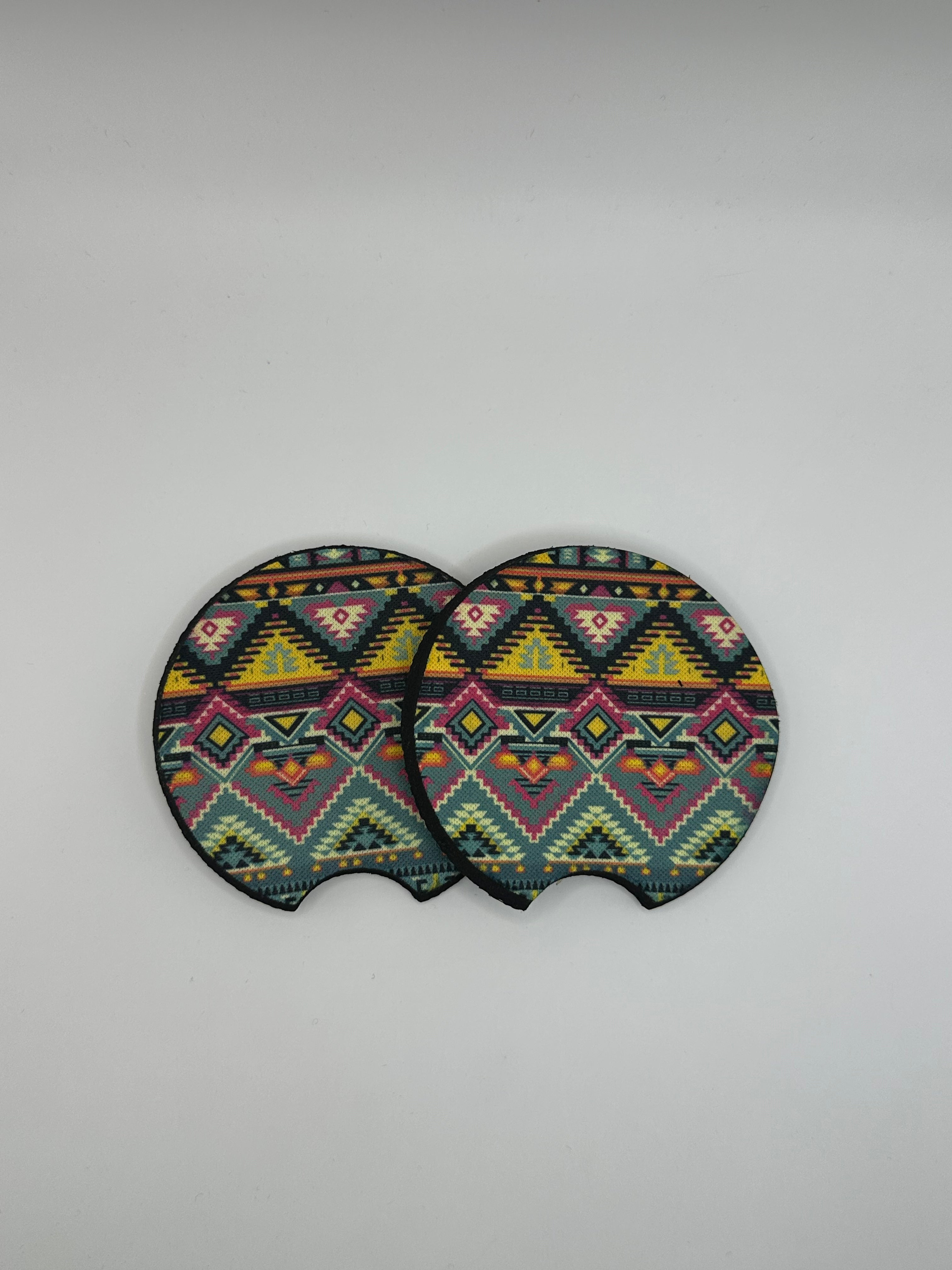 Western Boho Car Coasters