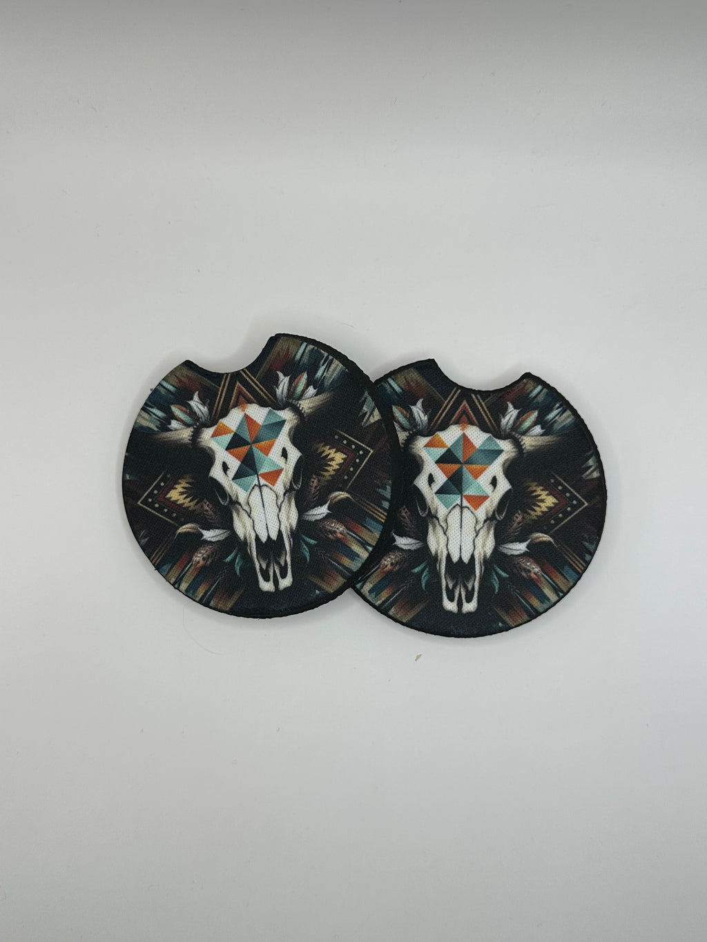 Western Boho Car Coasters