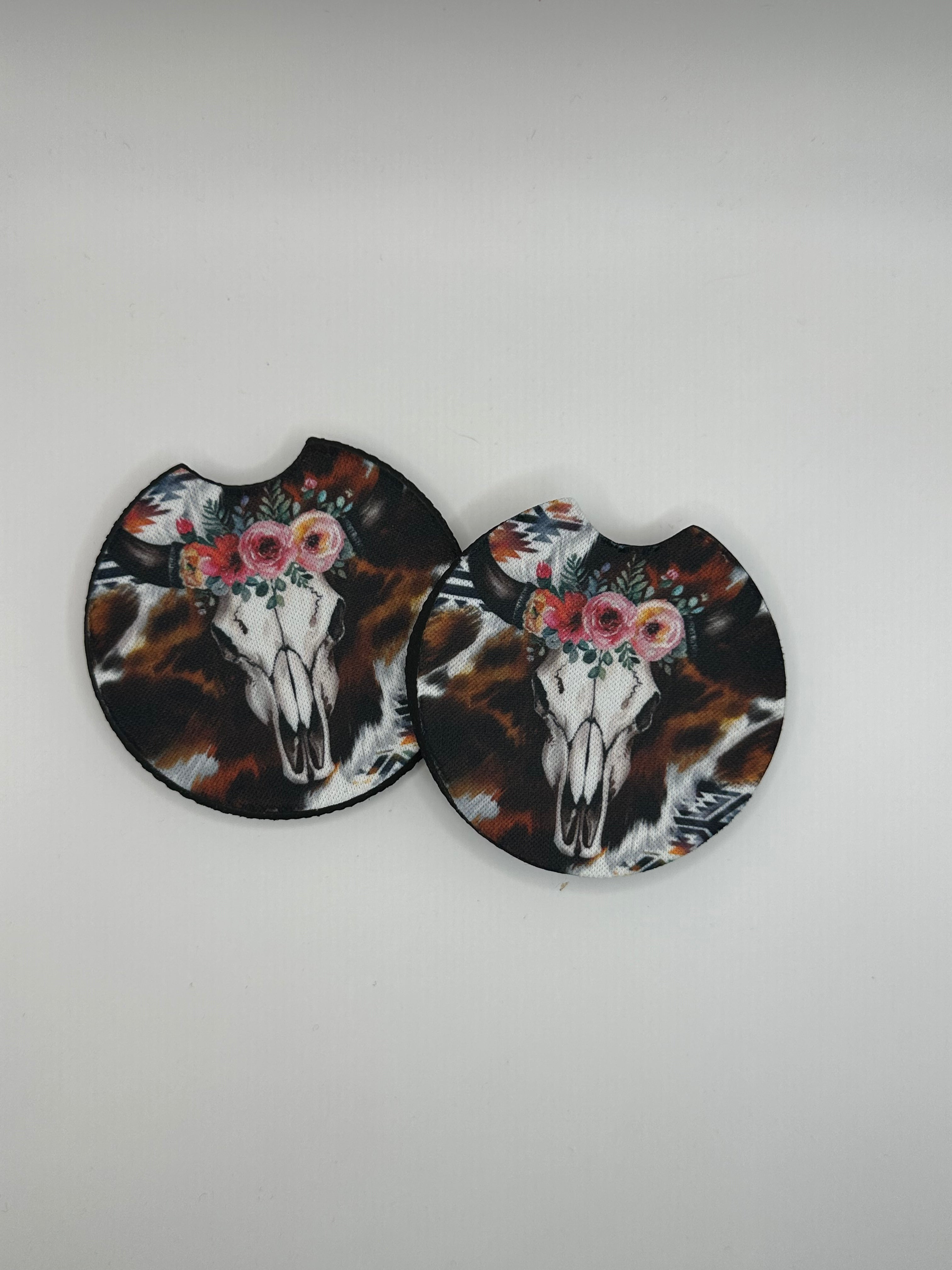 Western Boho Car Coasters
