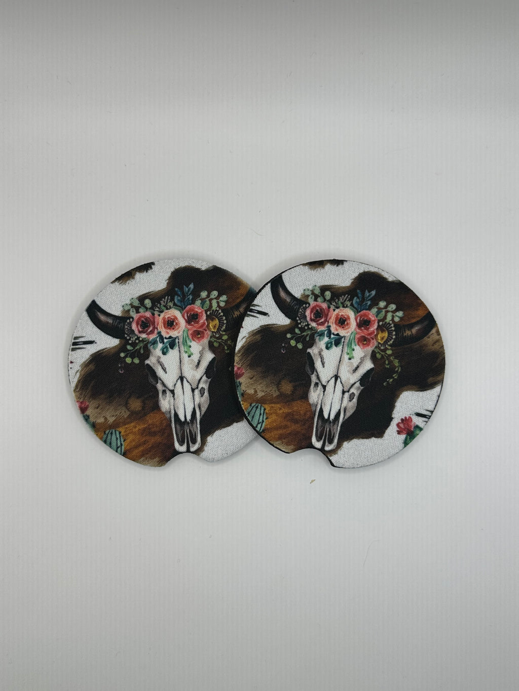 Western Boho Car Coasters