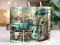 Vintage Green Truck 20oz Skinny Tumbler