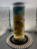 Western Autumn Cowboy 20oz Skinny Tumbler