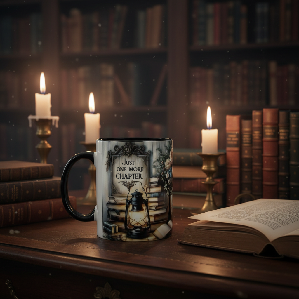 Just One More Chapter Mug