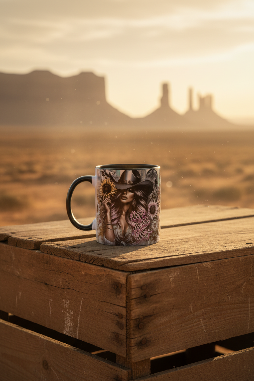 Wild Like the West Mug - Desert