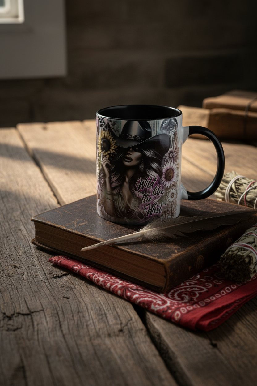 Wild Like the West Mug - Journal